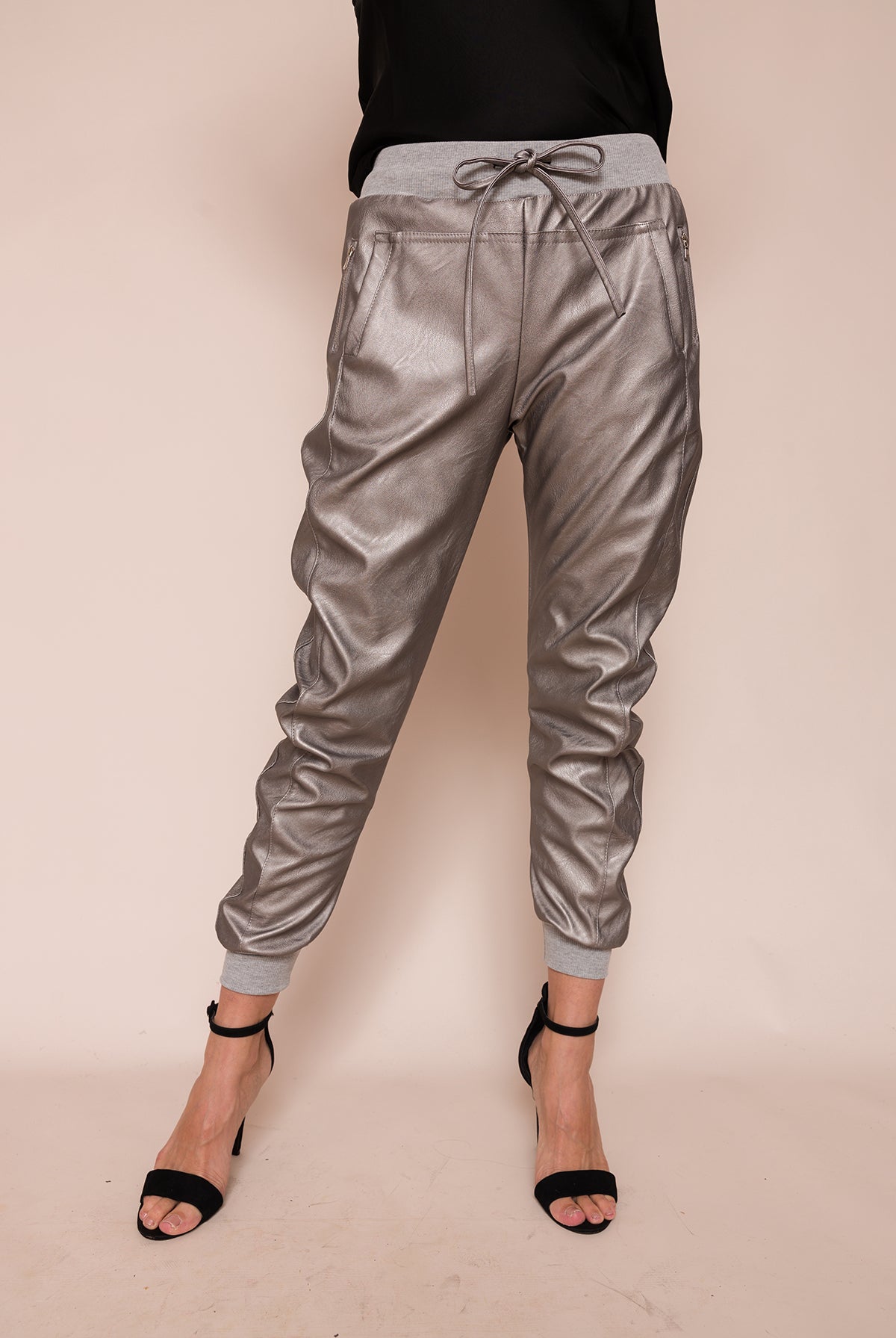 Faux Leather Ultimate Joggers - Suzy D London