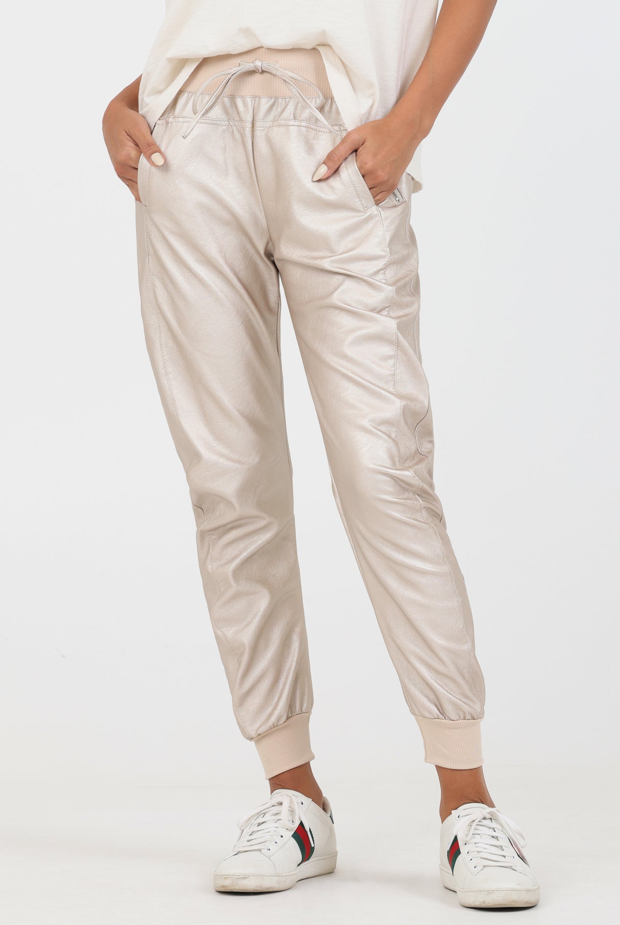 15V 8 Faux Leather Ultimate Joggers - Suzy D London