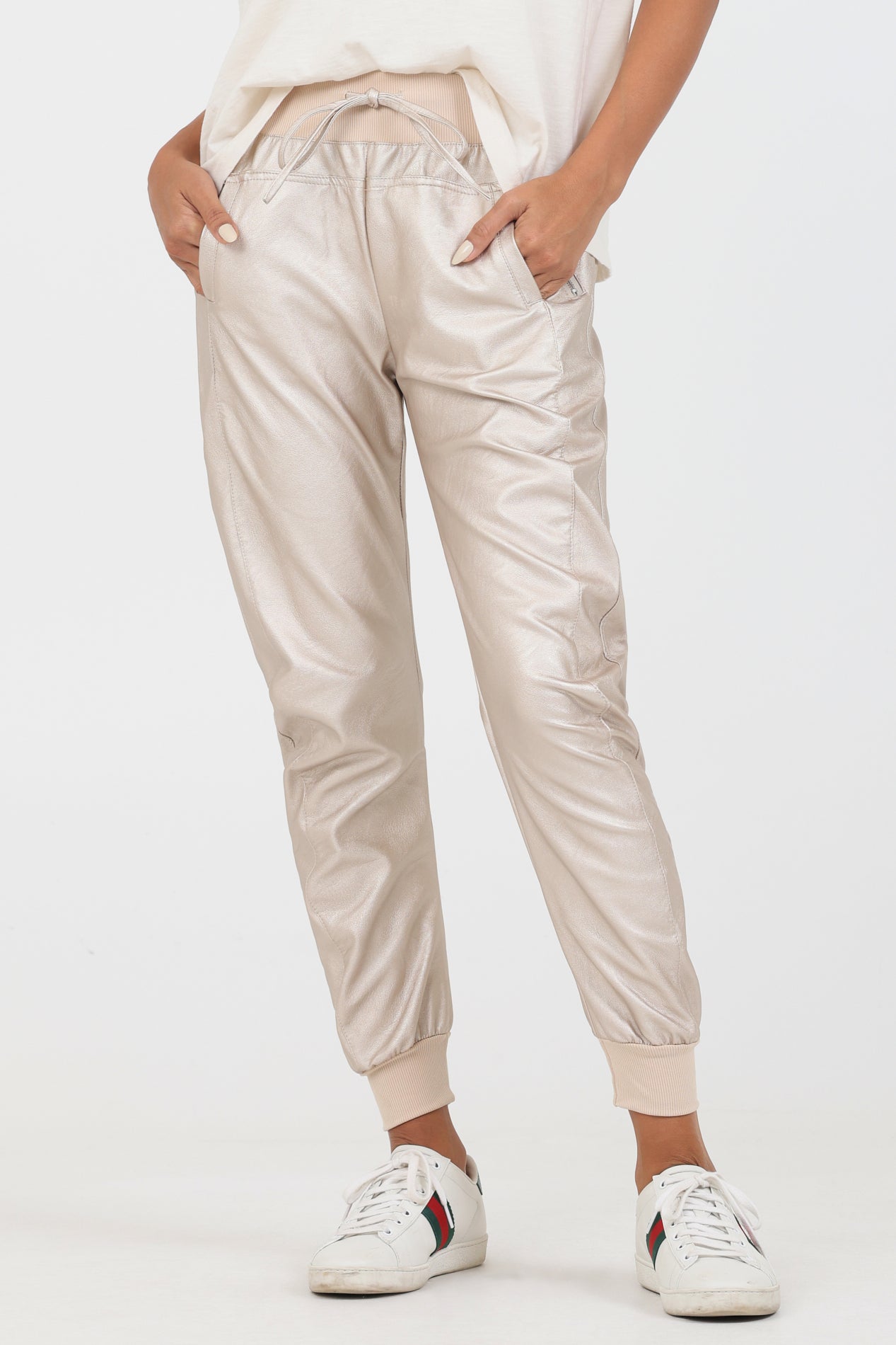 15V 8 Faux Leather Ultimate Joggers - Suzy D London