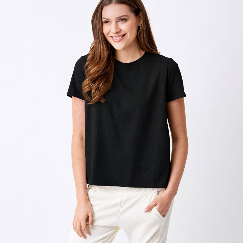 Jessica Crew Neck Tee - Suzy D London