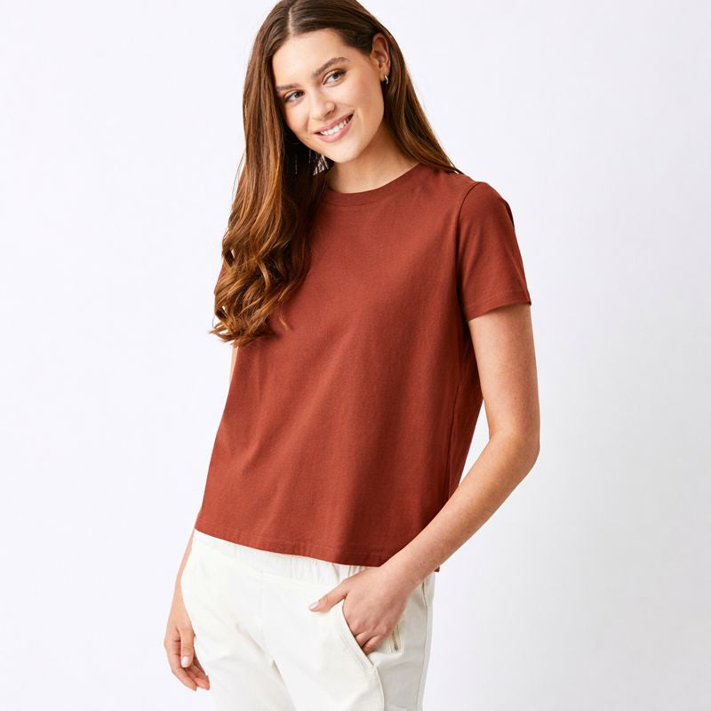 Jessica Crew Neck Tee - Suzy D London