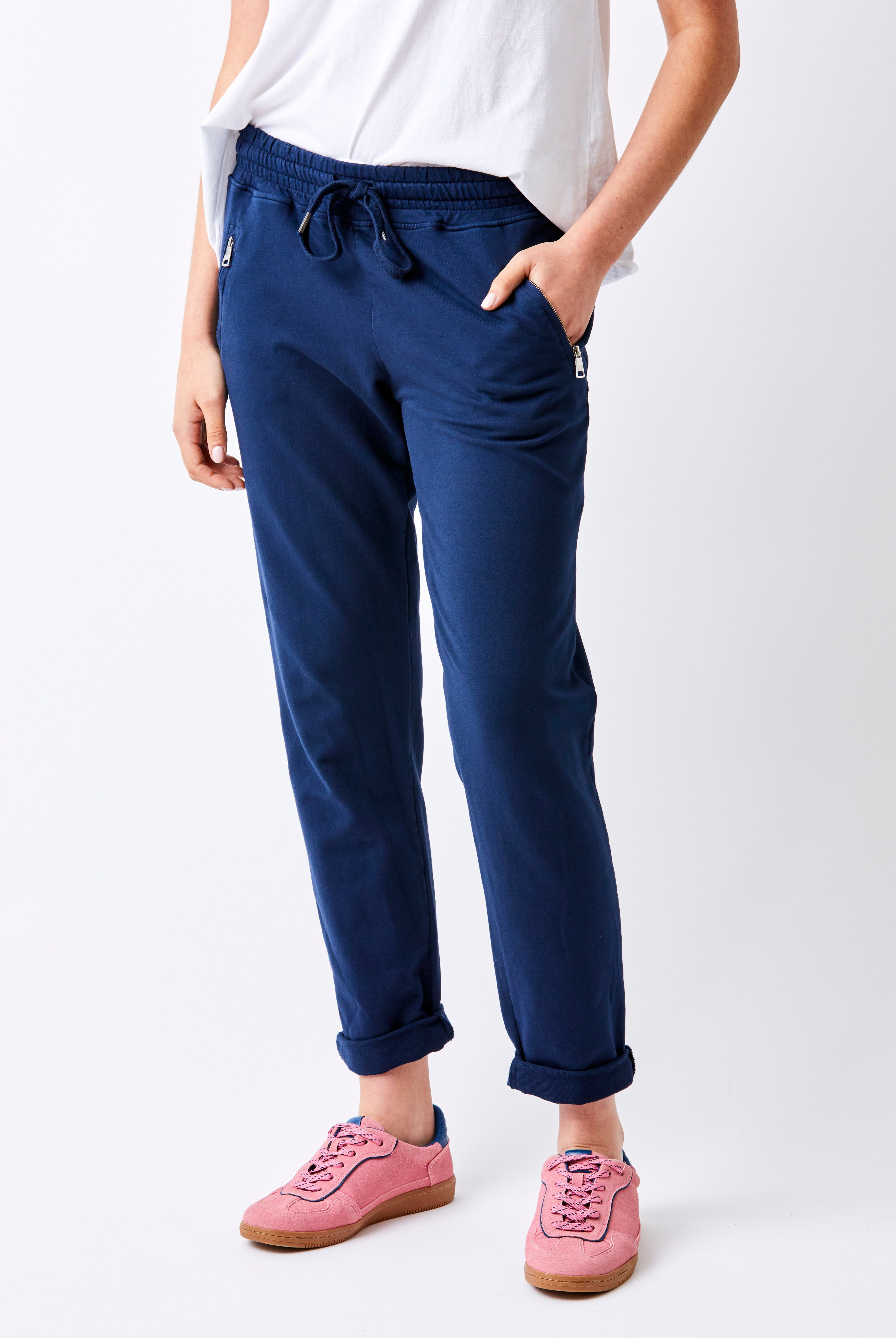 Bailey Zip Detail Tapered Joggers - Suzy D London