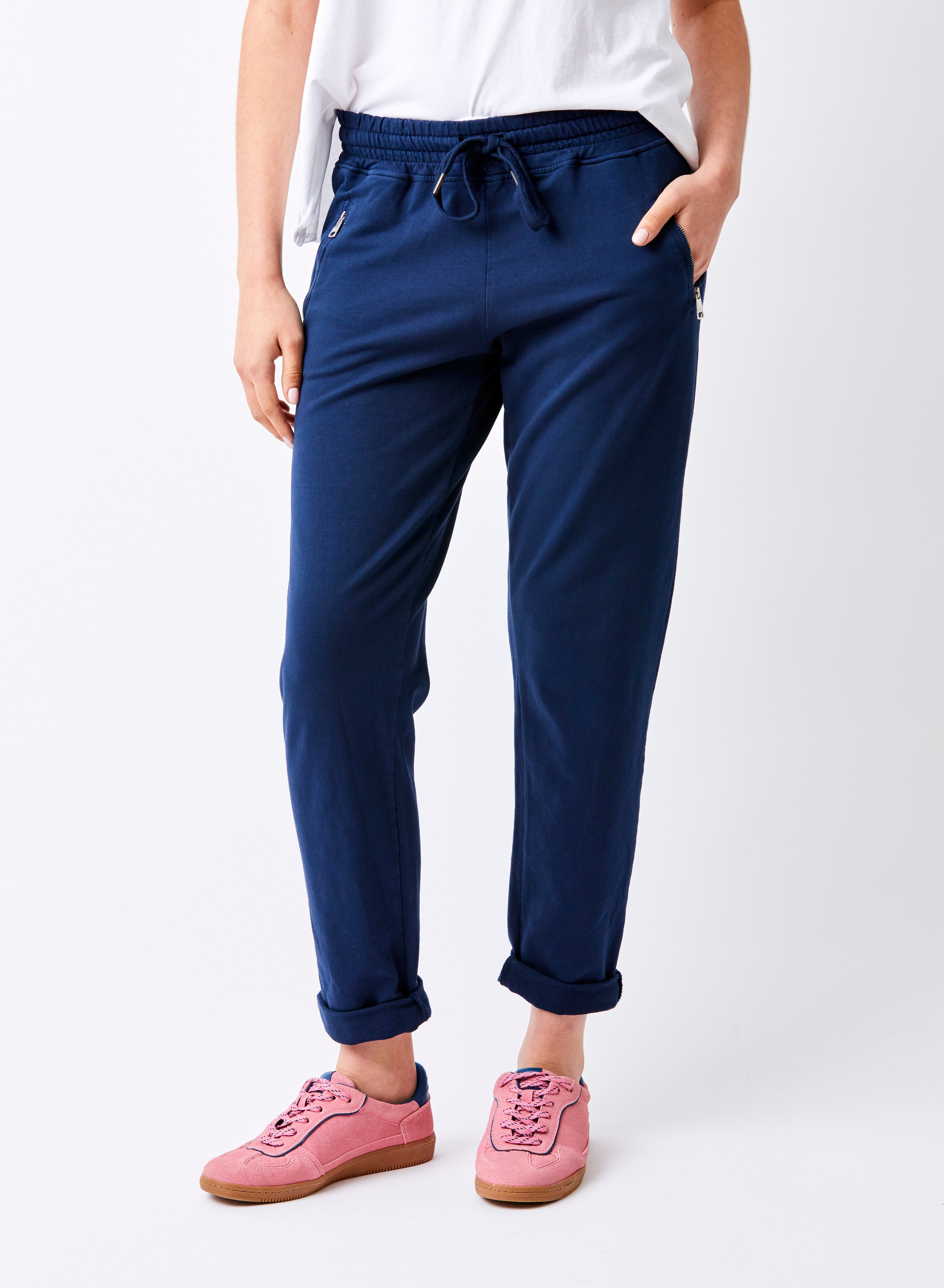 Bailey Zip Detail Tapered Joggers - Suzy D London