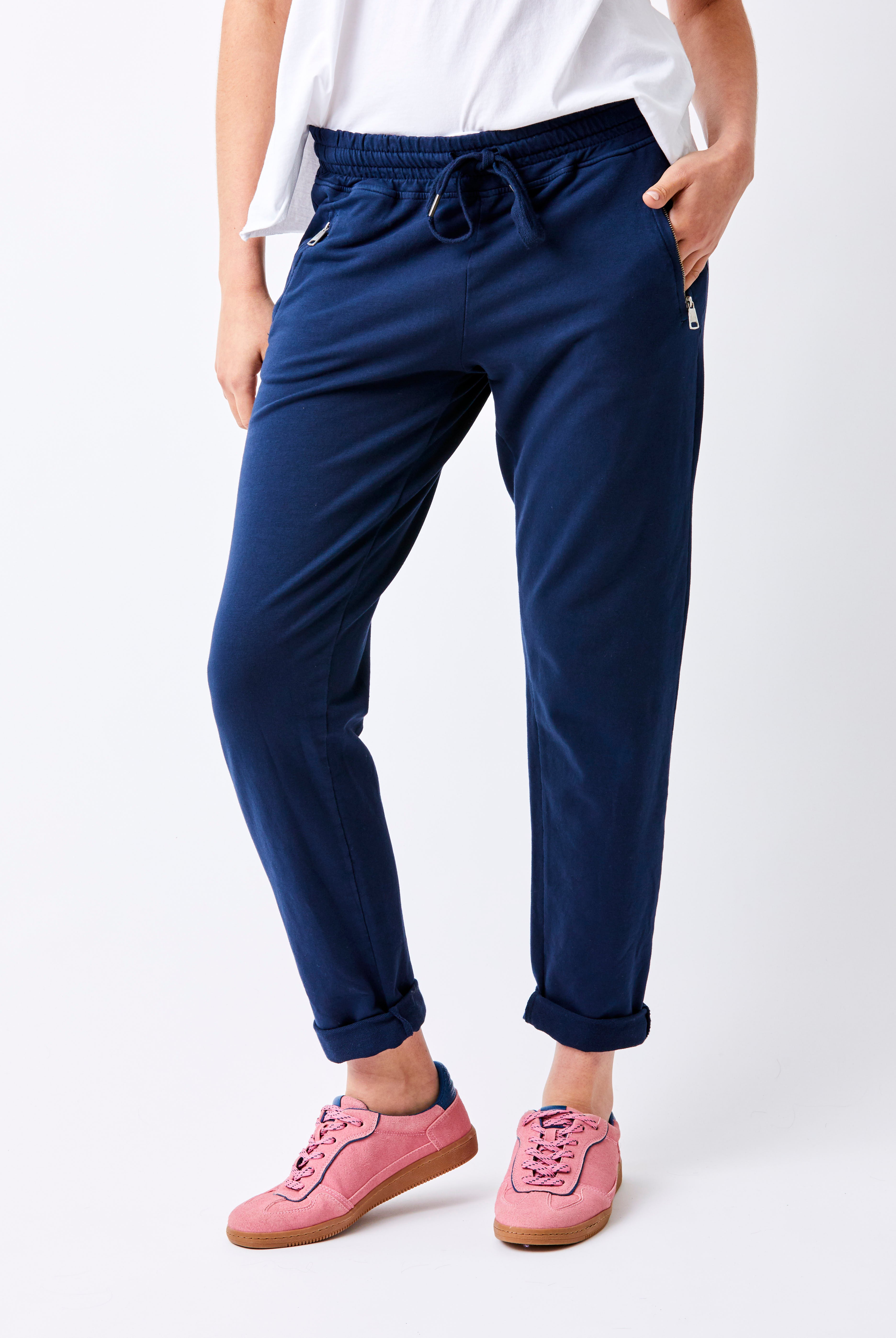 Bailey Zip Detail Tapered Joggers - Suzy D London