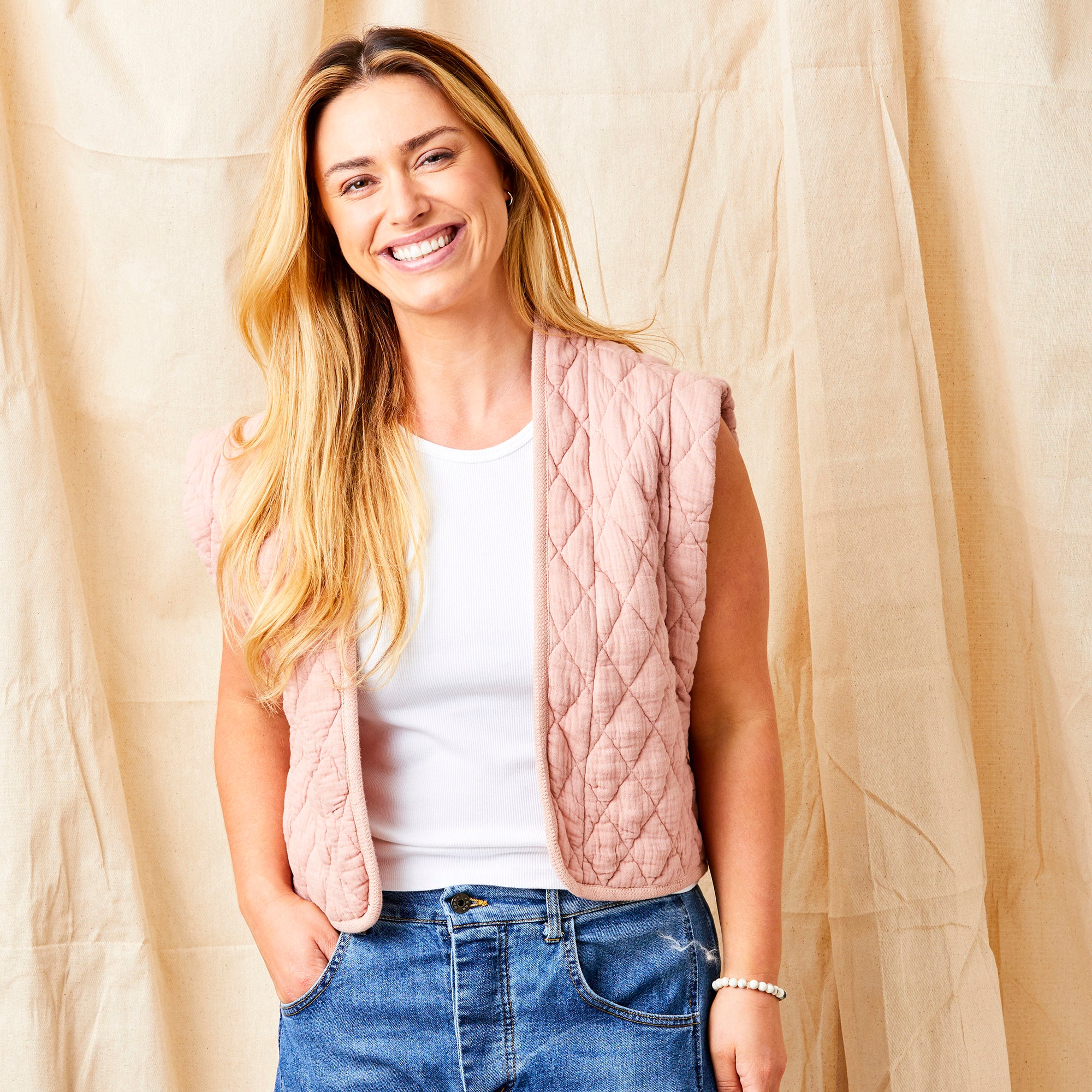 Carrie Quilted Waistcoat - Suzy D London