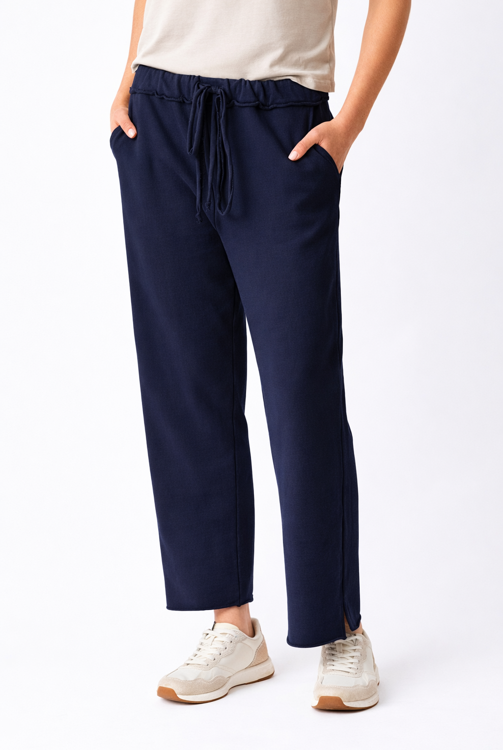 Windy Wide Leg Cropped Joggers - Suzy D London