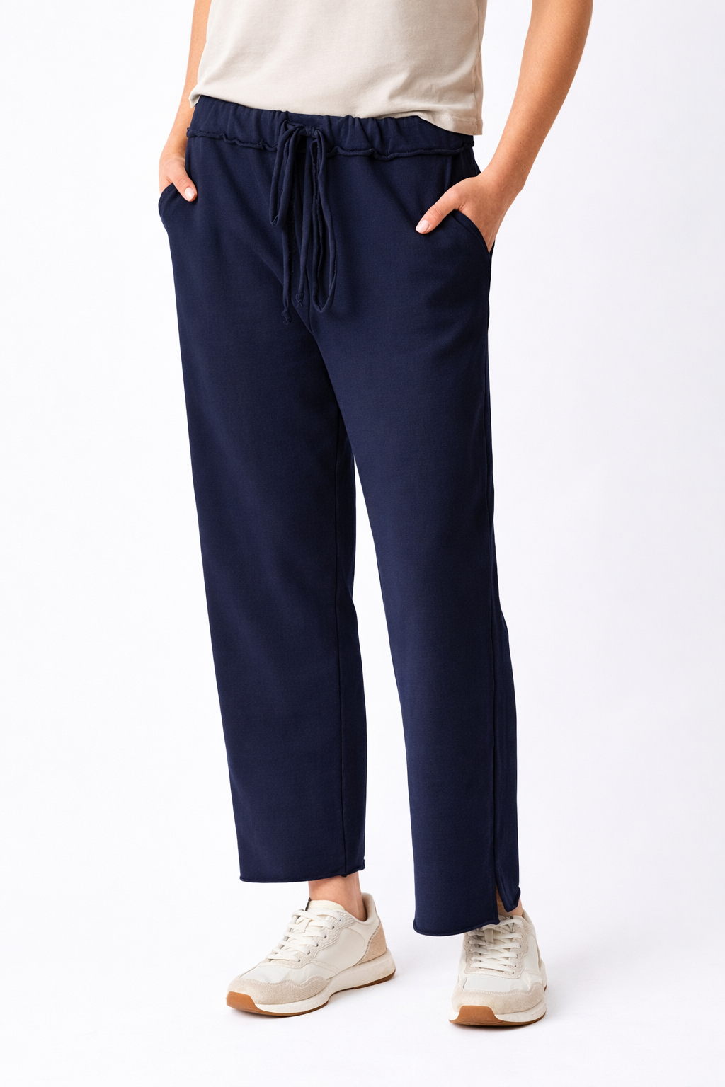 Windy Wide Leg Cropped Joggers - Suzy D London