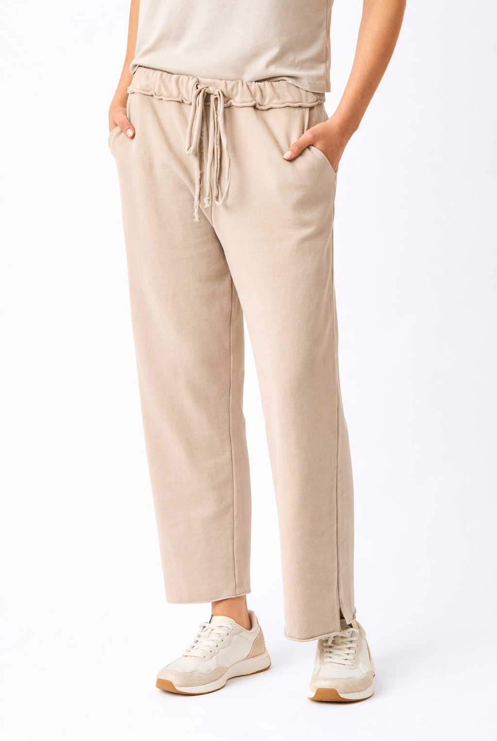 Windy Wide Leg Cropped Joggers - Suzy D London