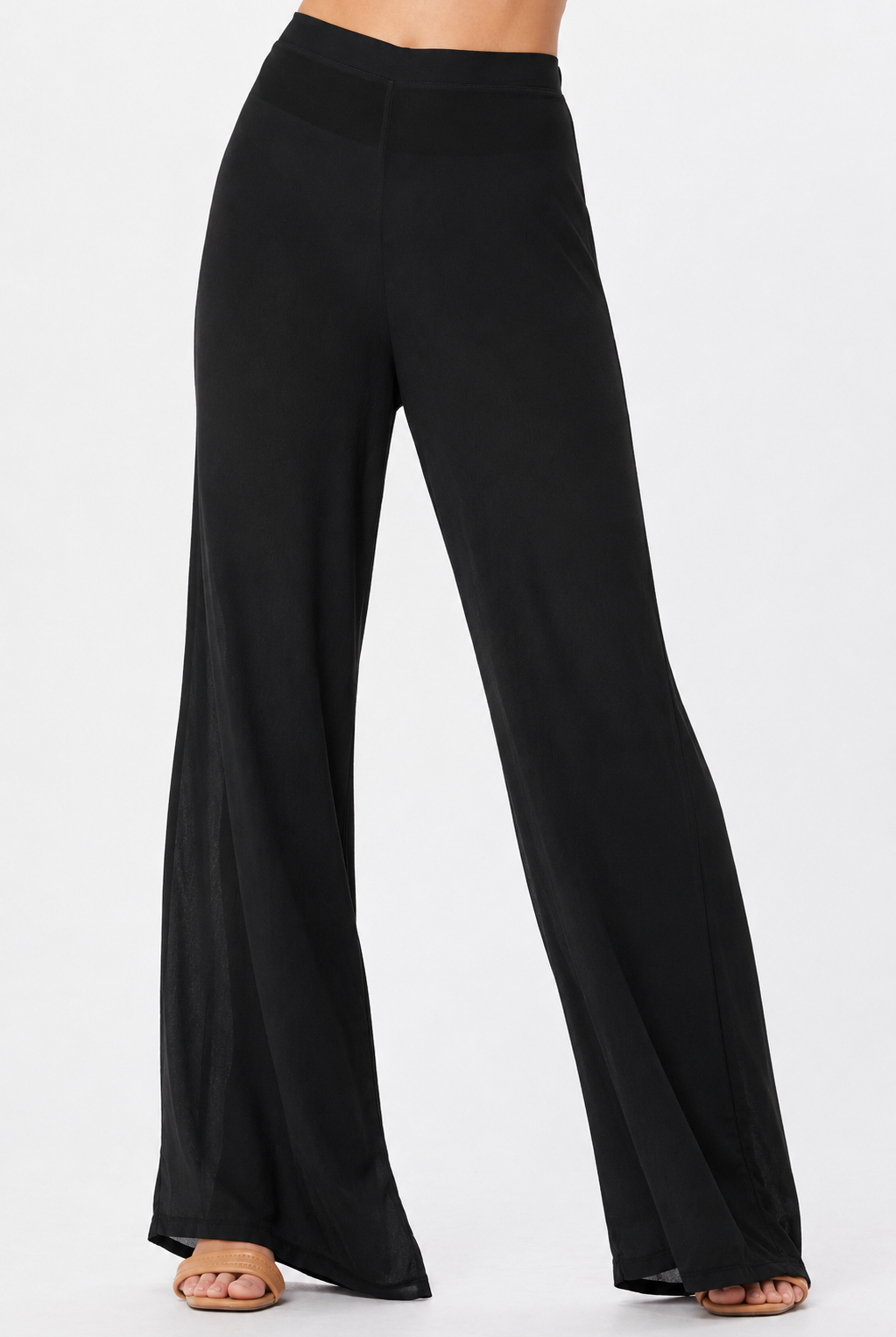 Kaycee Crepe Palazzo Pants - Suzy D London