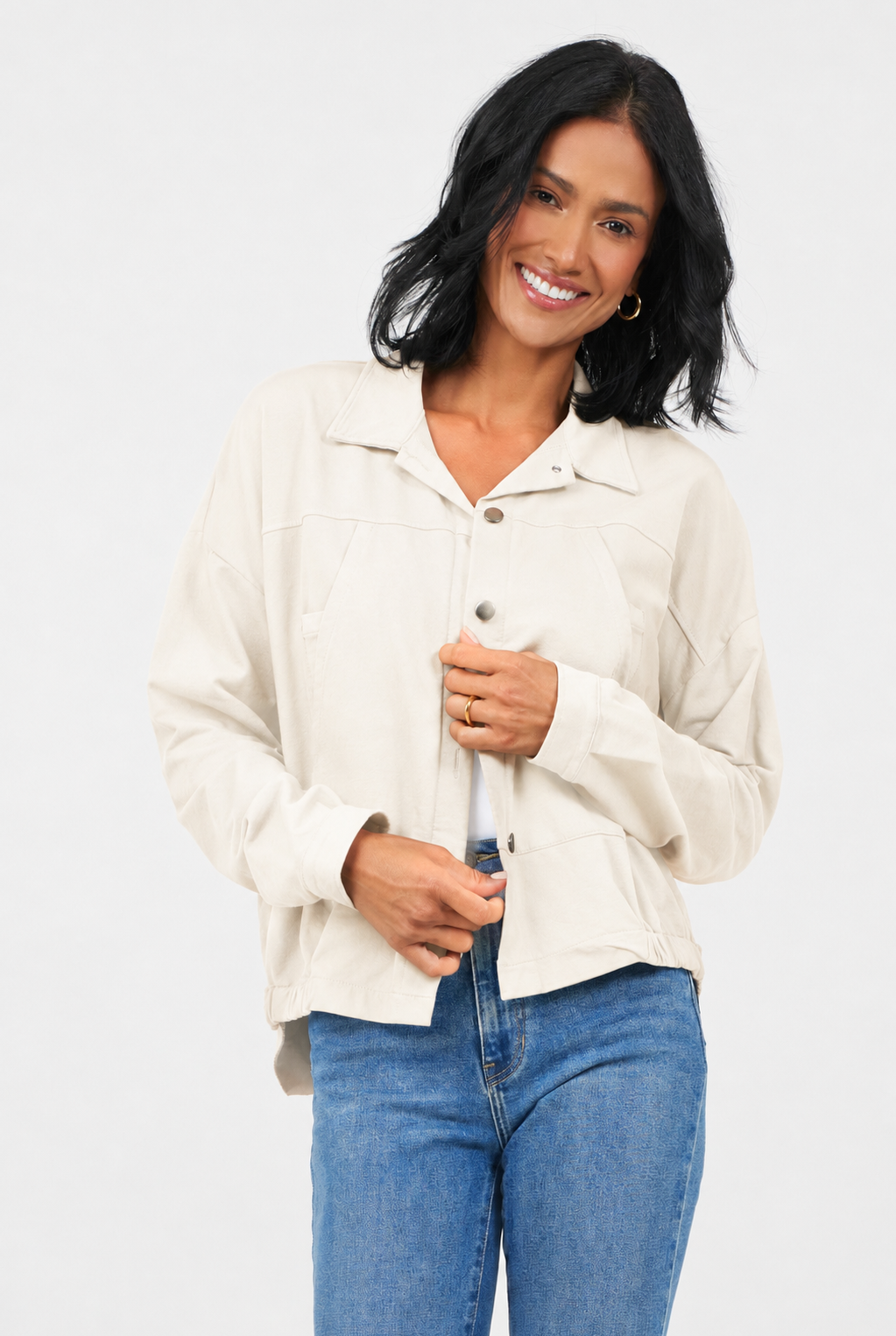 Brody Jersey Utility Jacket - Suzy D London