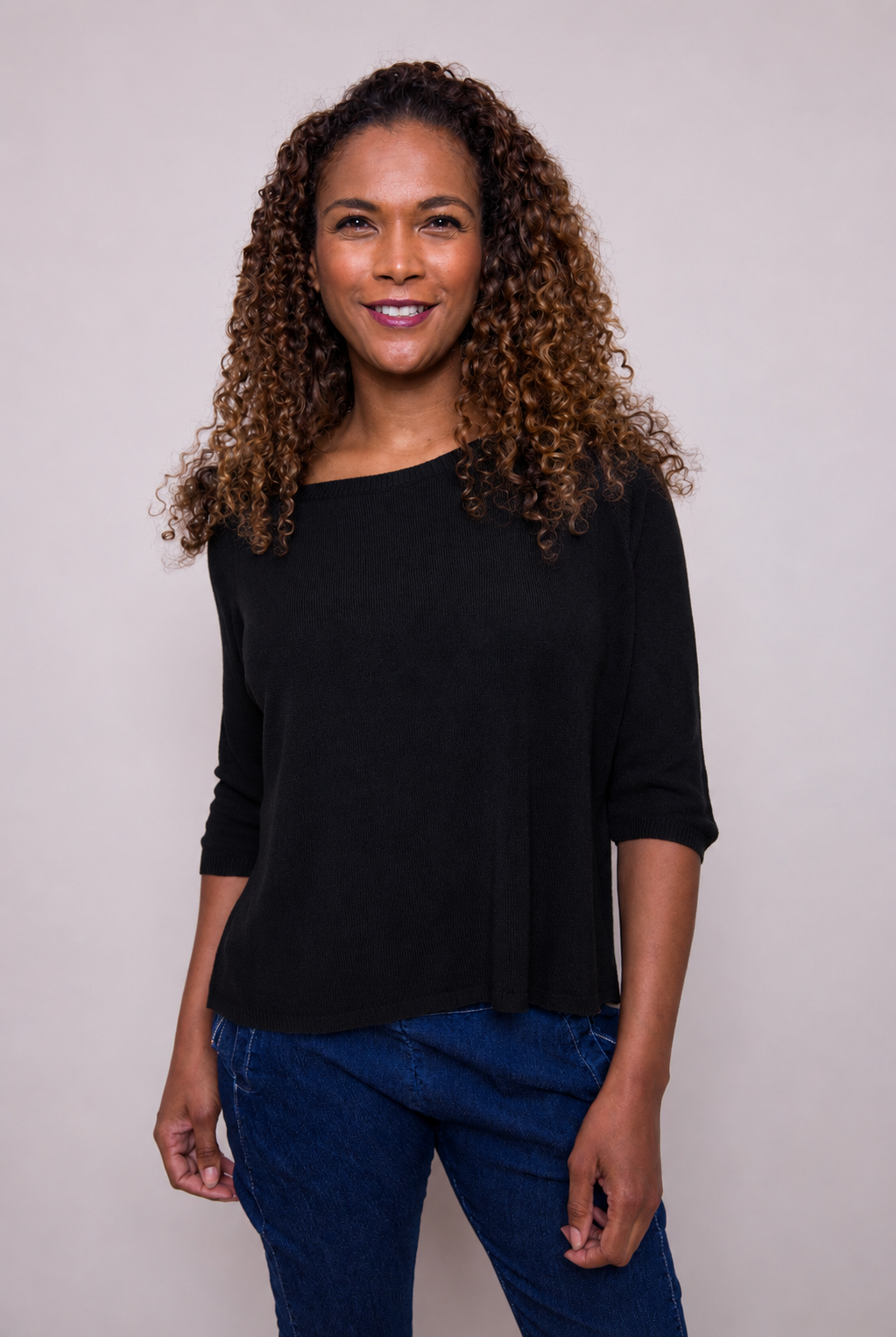 Lainey Soft Knit Short Sweater - Suzy D London