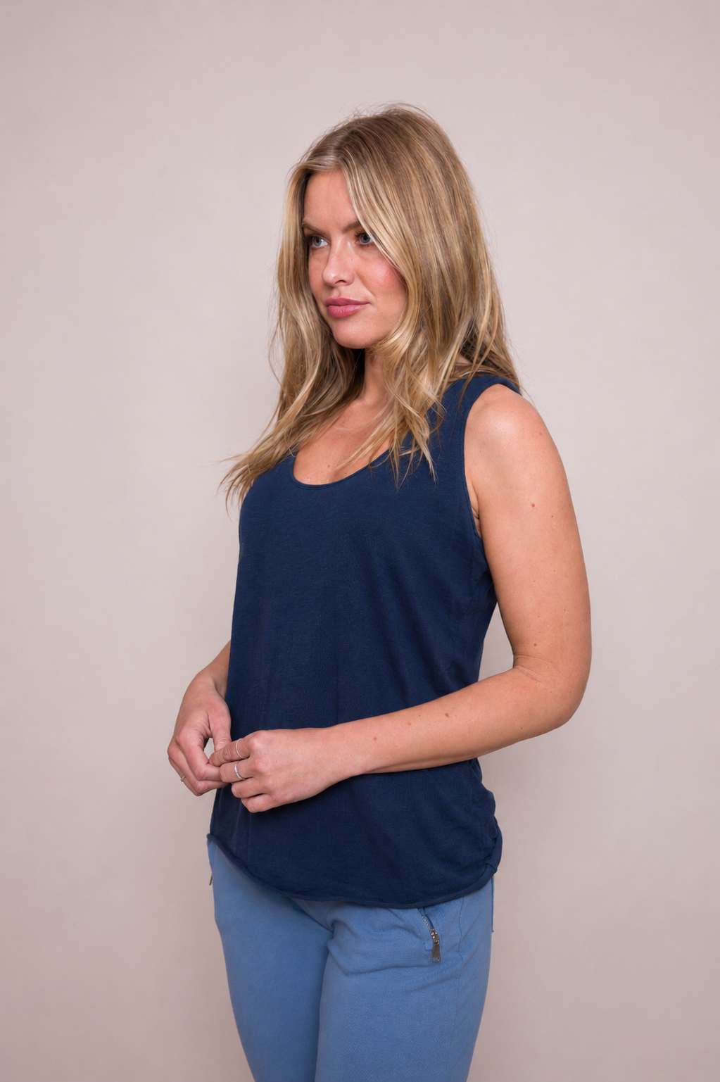 Britney Cotton Vest - Suzy D London