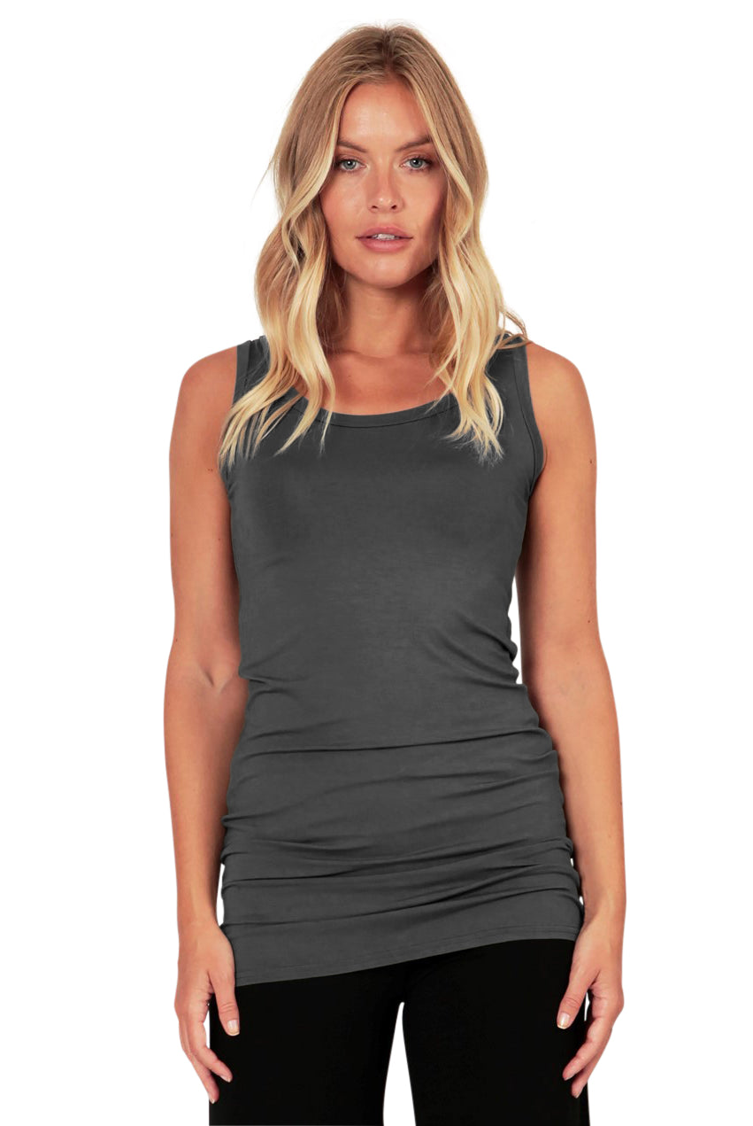 Daisy Long Jersey Vest - Suzy D London