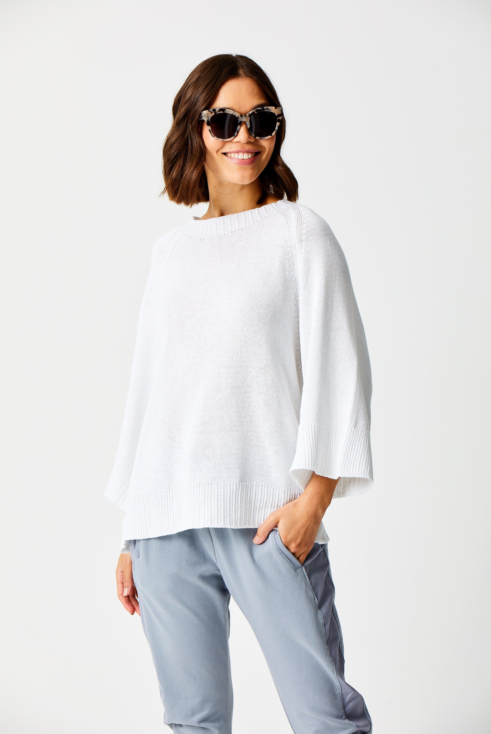 Fermina Kimono Sleeve Sweater - Suzy D London