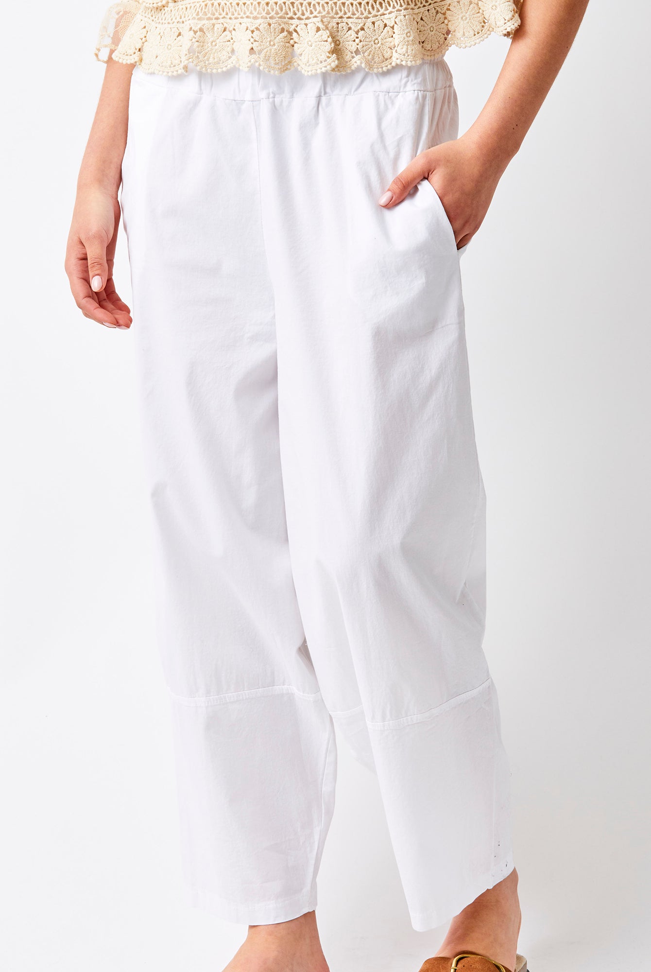 Jem Light Cotton Baggy Pants - Suzy D London