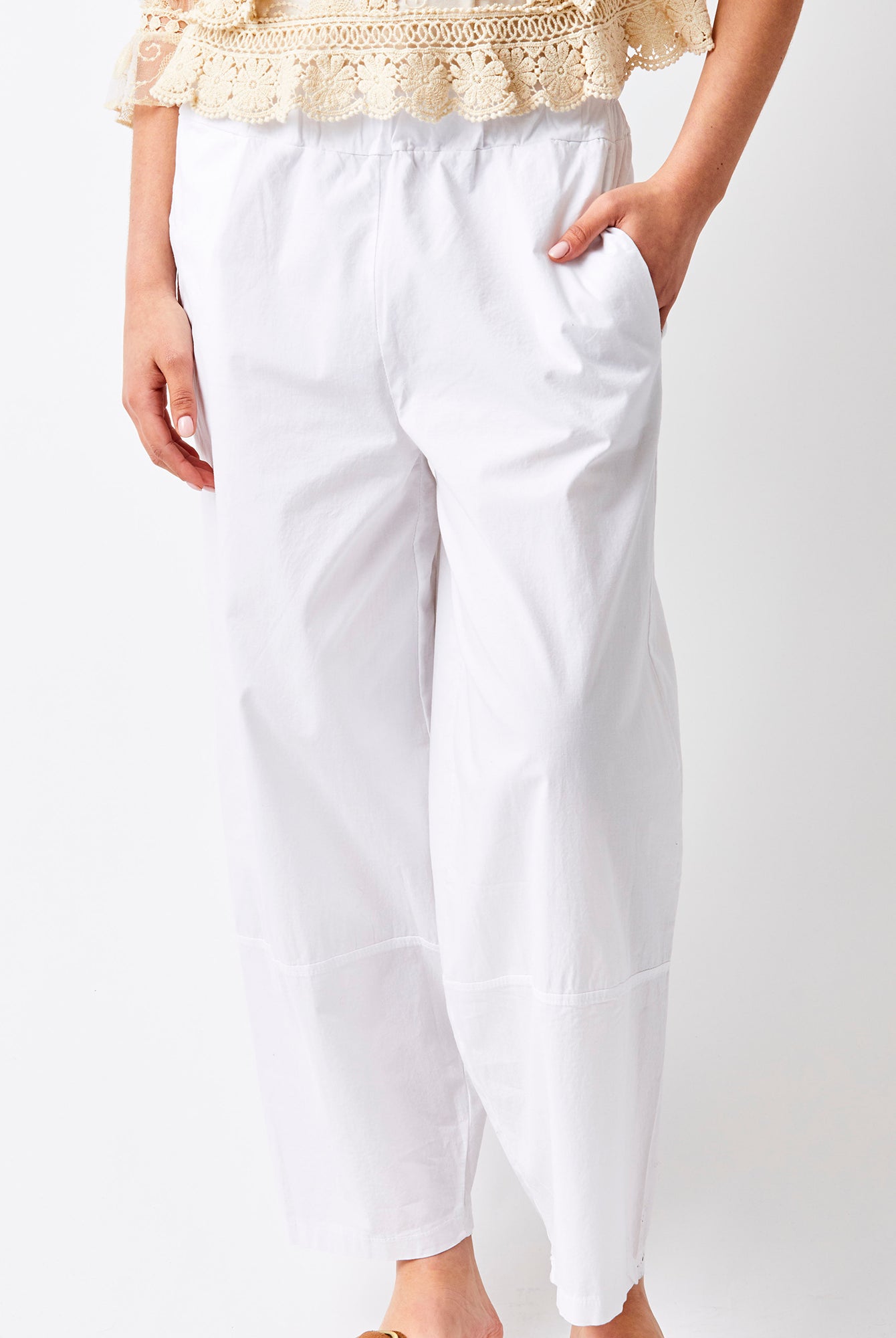 Jem Light Cotton Baggy Pants - Suzy D London