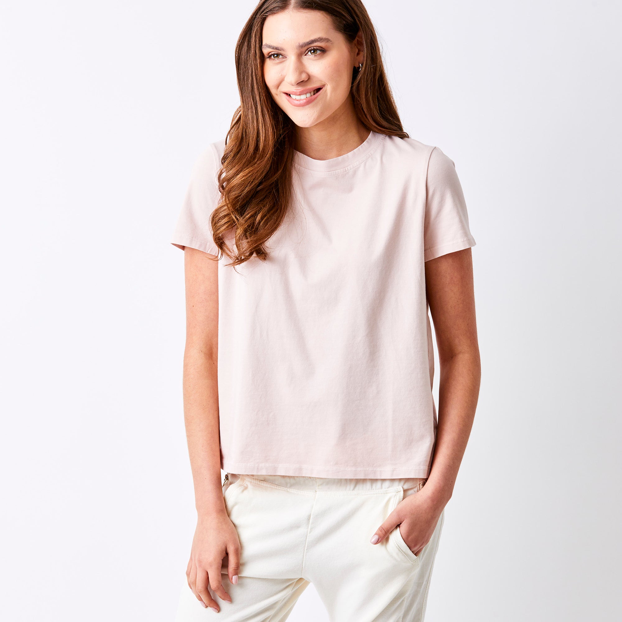 Jessica Crew Neck Tee - Suzy D London