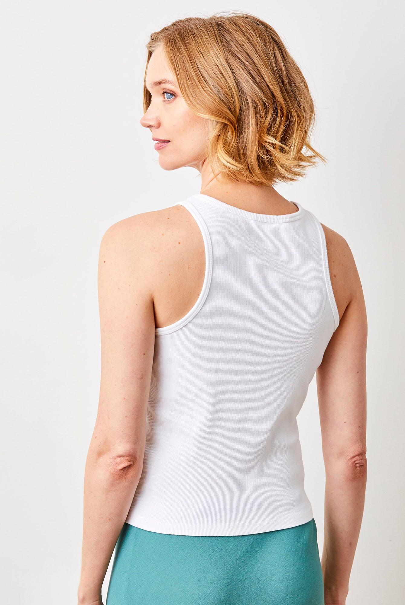 Joss Rib Jersey Muscle Back Tank - Suzy D London