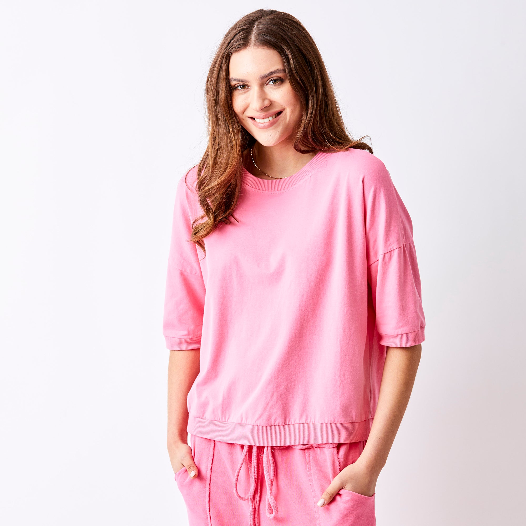 Wesley ¾ Sleeve Sweatshirt - Suzy D London