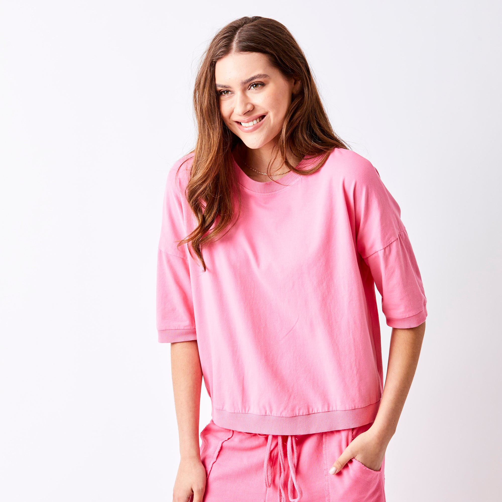 Wesley ¾ Sleeve Sweatshirt - Suzy D London