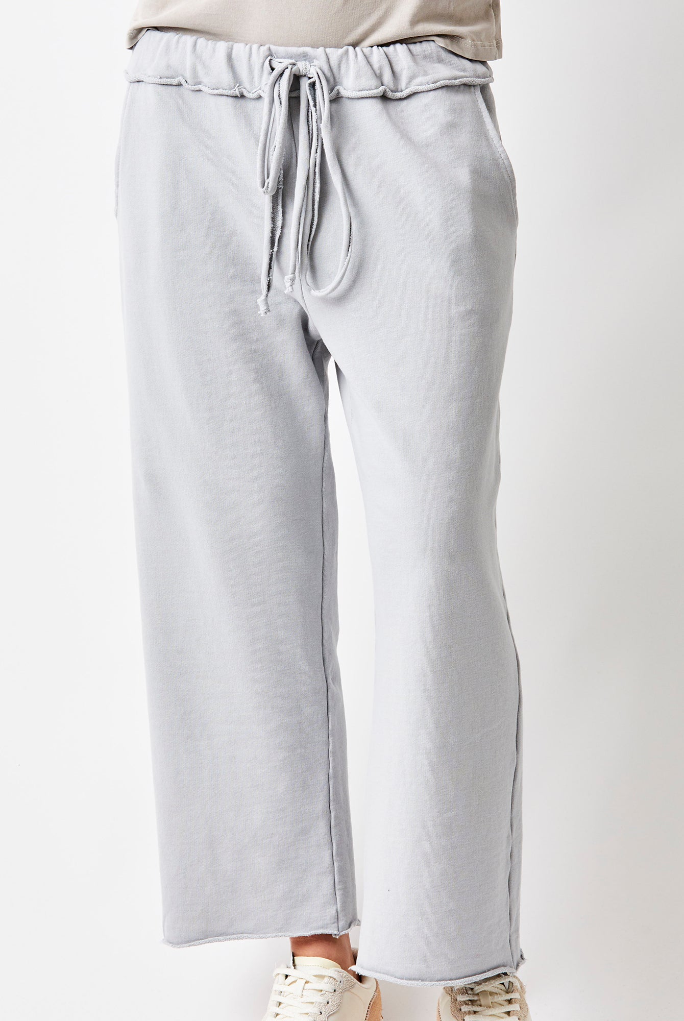Windy Wide Leg Cropped Joggers - Suzy D London