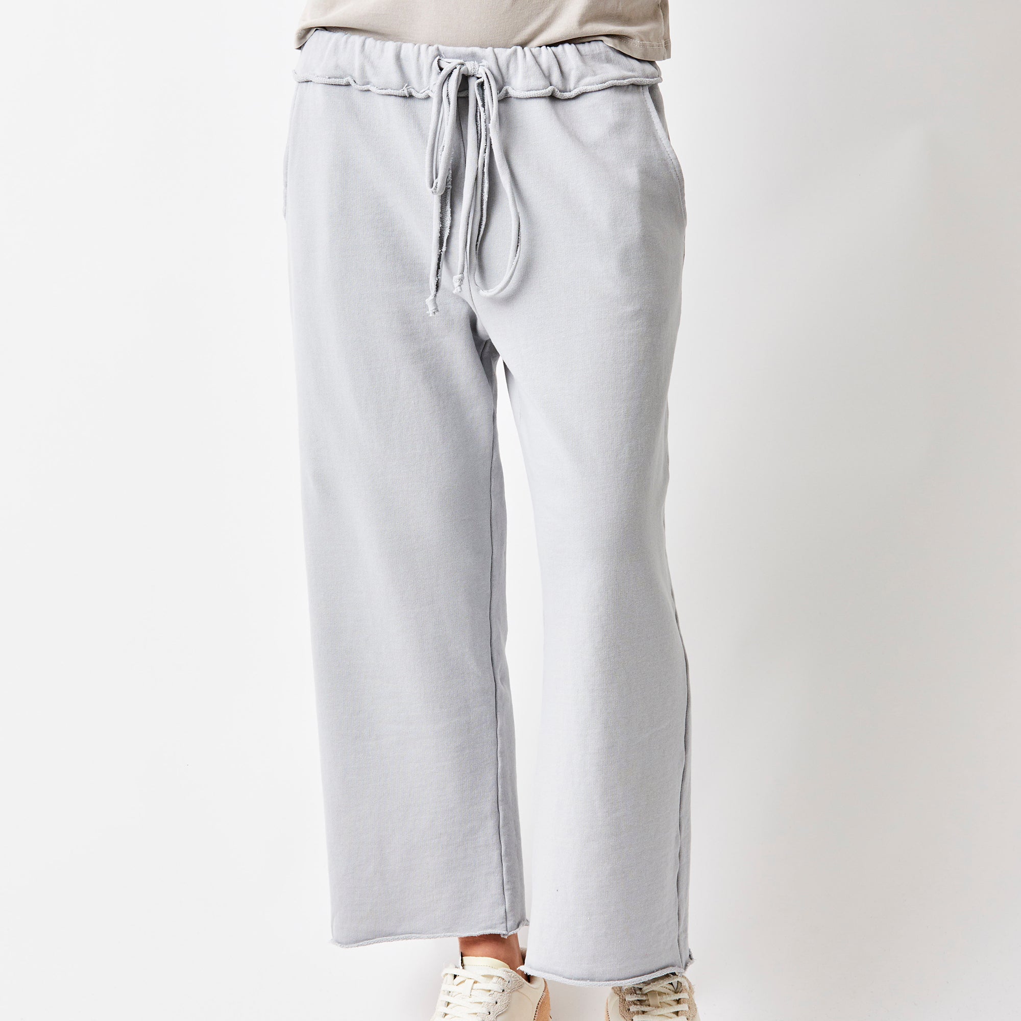 Windy Wide Leg Cropped Joggers - Suzy D London