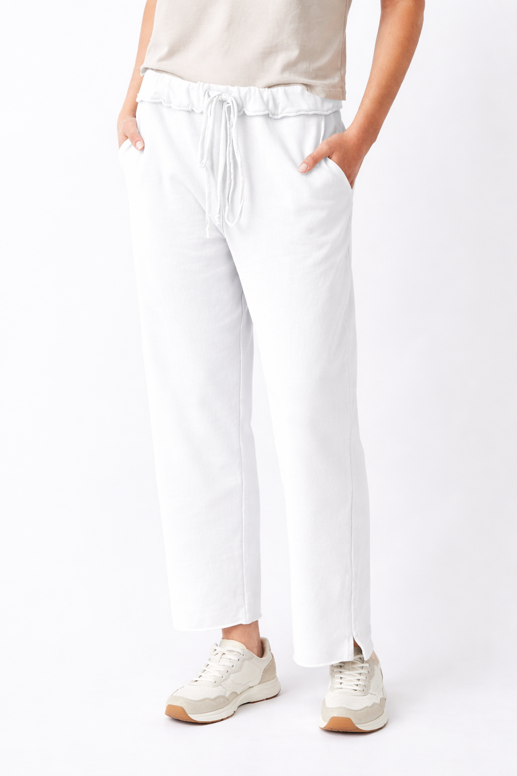 Windy Wide Leg Cropped Joggers - Suzy D London