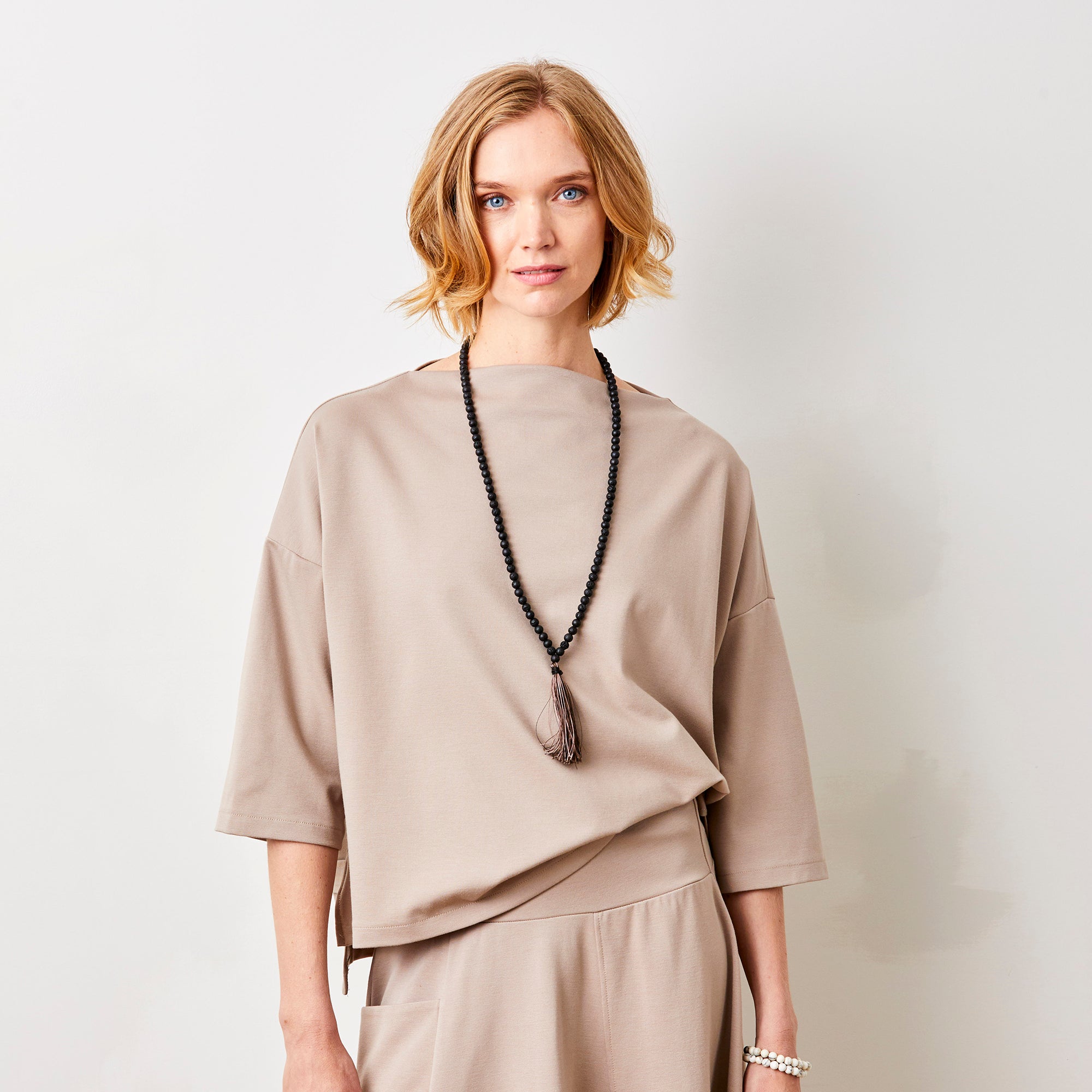 Yaalah Punta Milano Wide Top With Side Splits - Suzy D London
