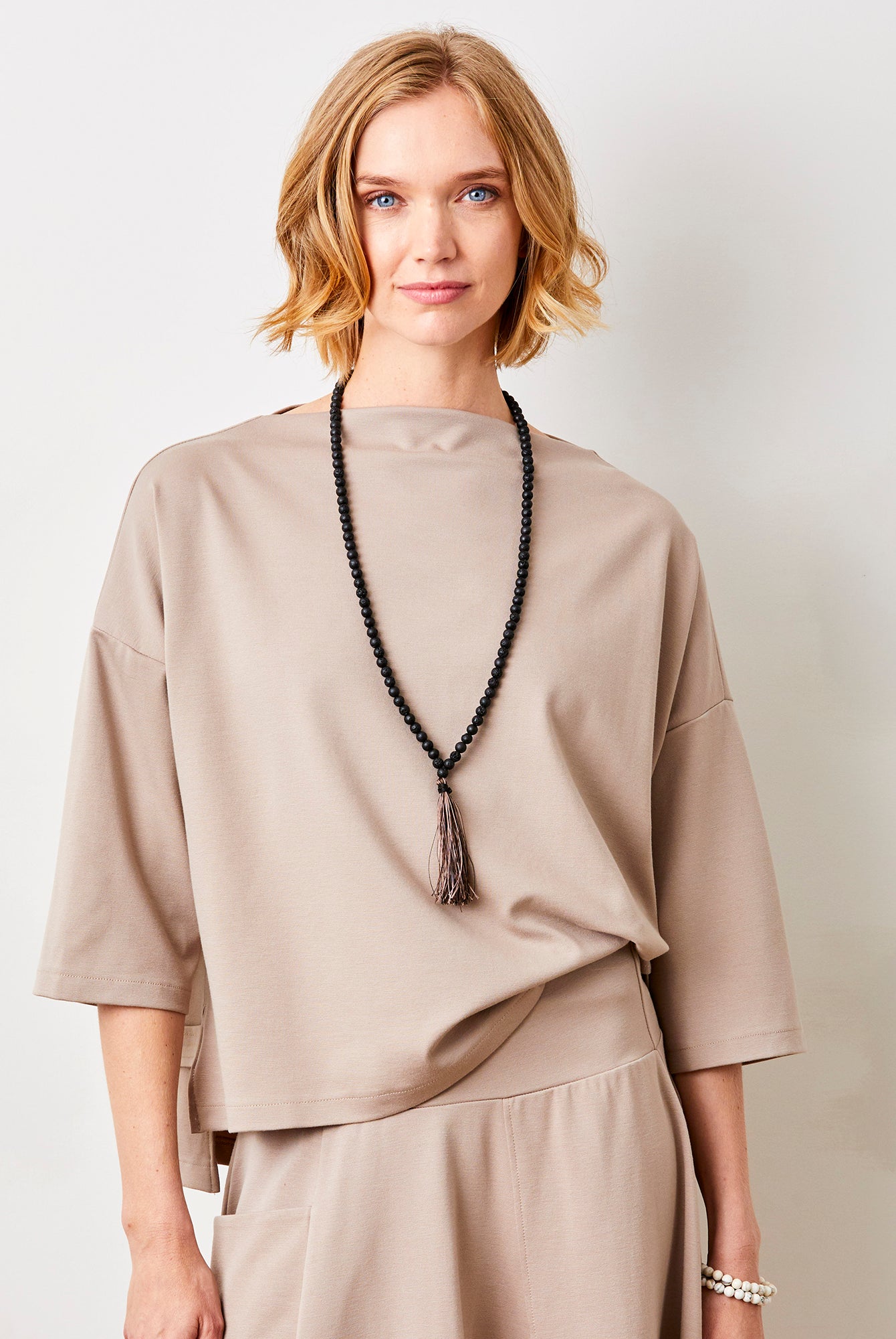 Yaalah Punta Milano Wide Top With Side Splits - Suzy D London