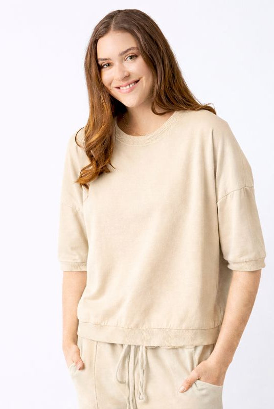 Wesley ¾ Sleeve Sweatshirt - Suzy D London