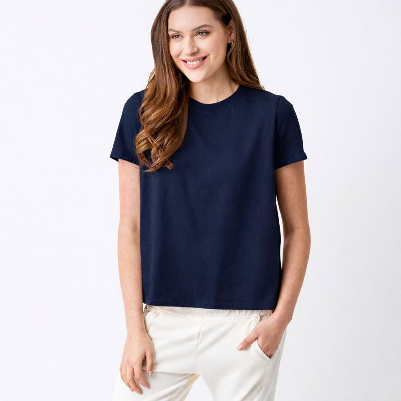 Jessica Crew Neck Tee - Suzy D London