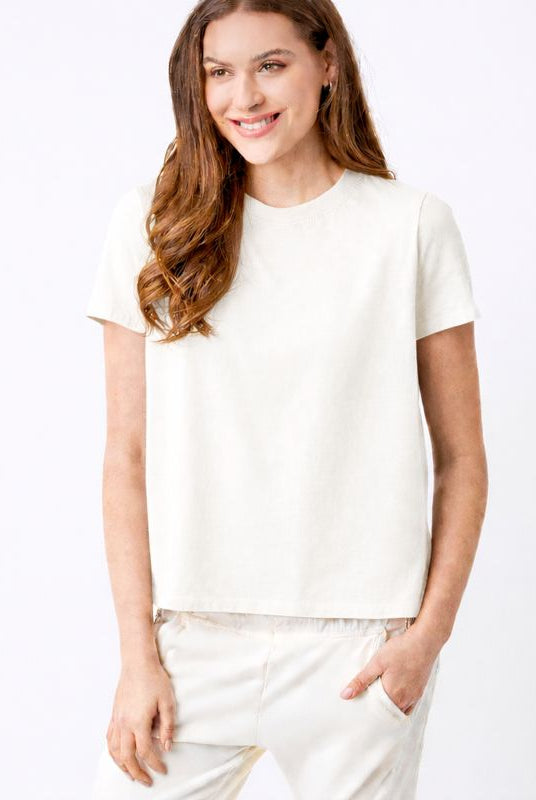 Jessica Crew Neck Tee - Suzy D London