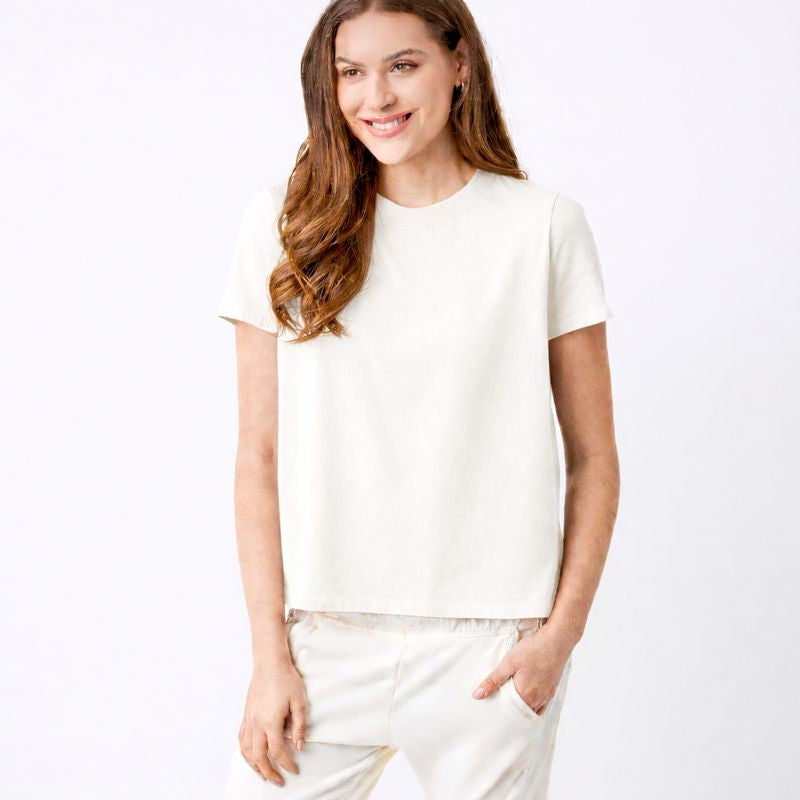 Jessica Crew Neck Tee - Suzy D London