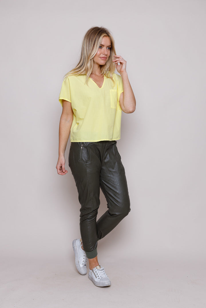 Faux Leather Ultimate Joggers - Suzy D London