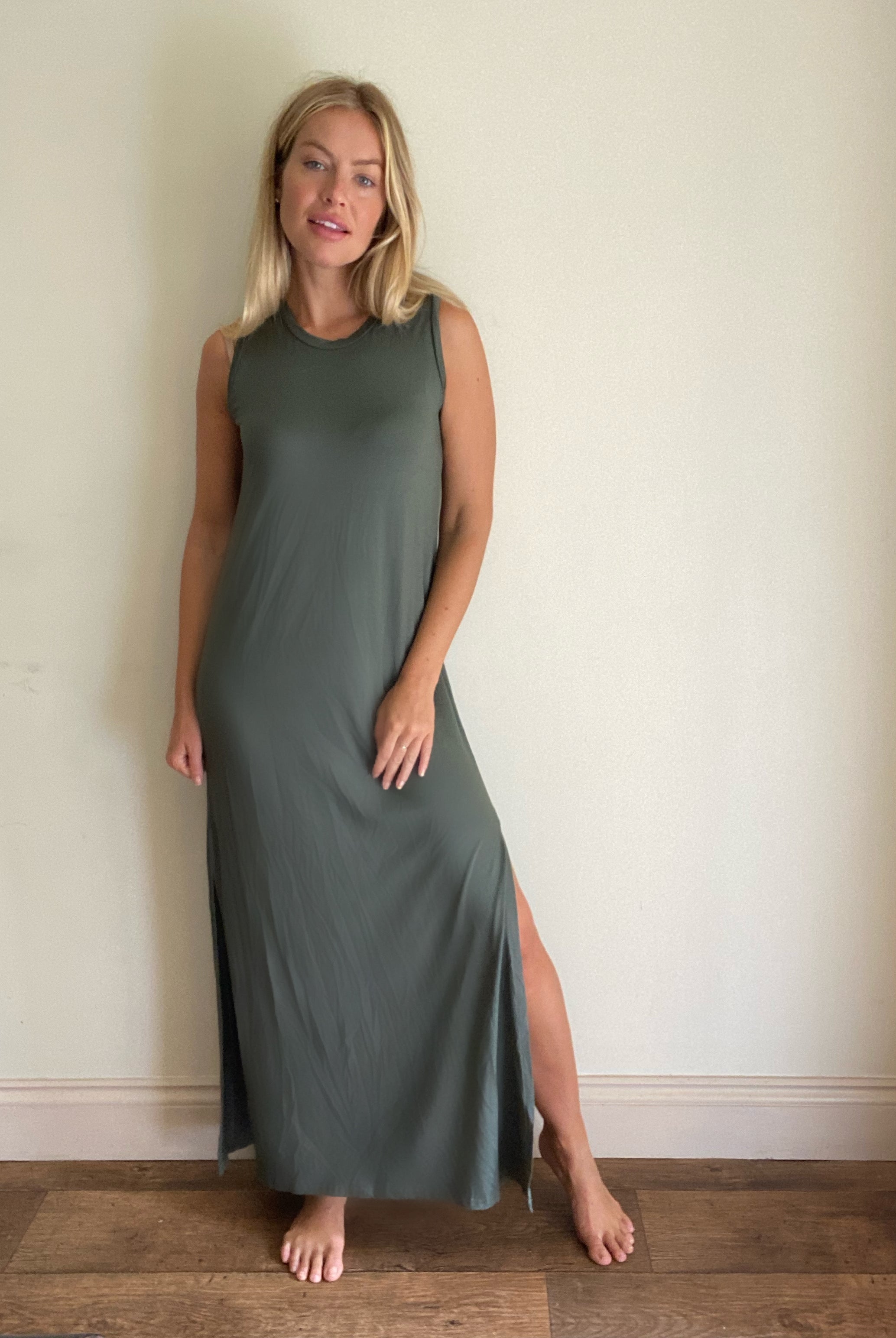 Suzy D Davina Dress Olive