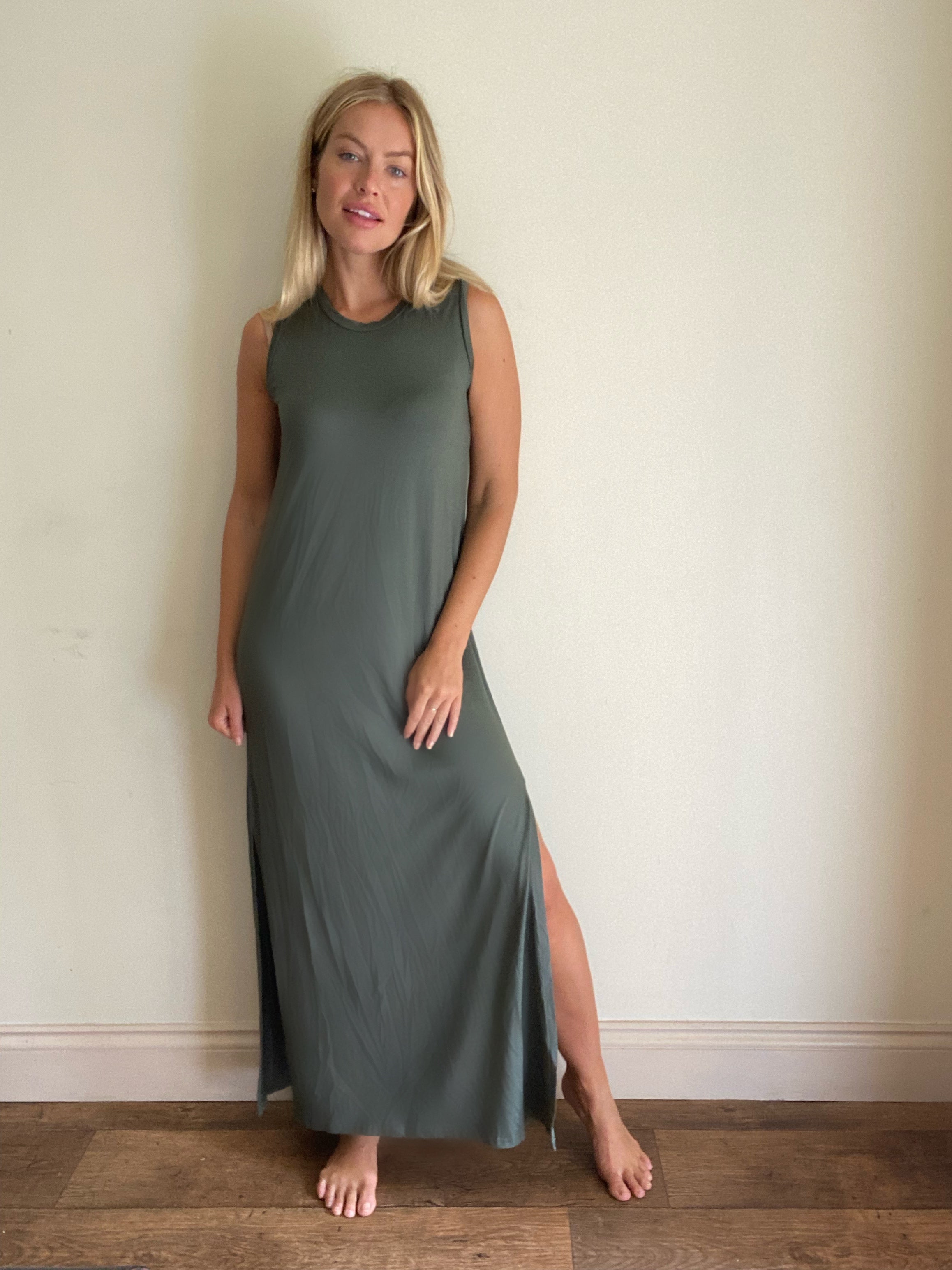 Suzy D Davina Dress Olive