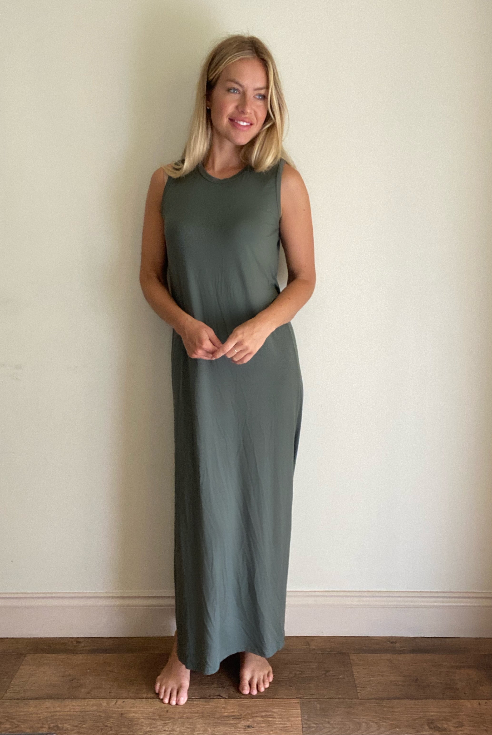 Suzy D Davina Maxi Dress With Side Splits