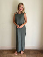 Suzy D Davina Maxi Dress With Side Splits