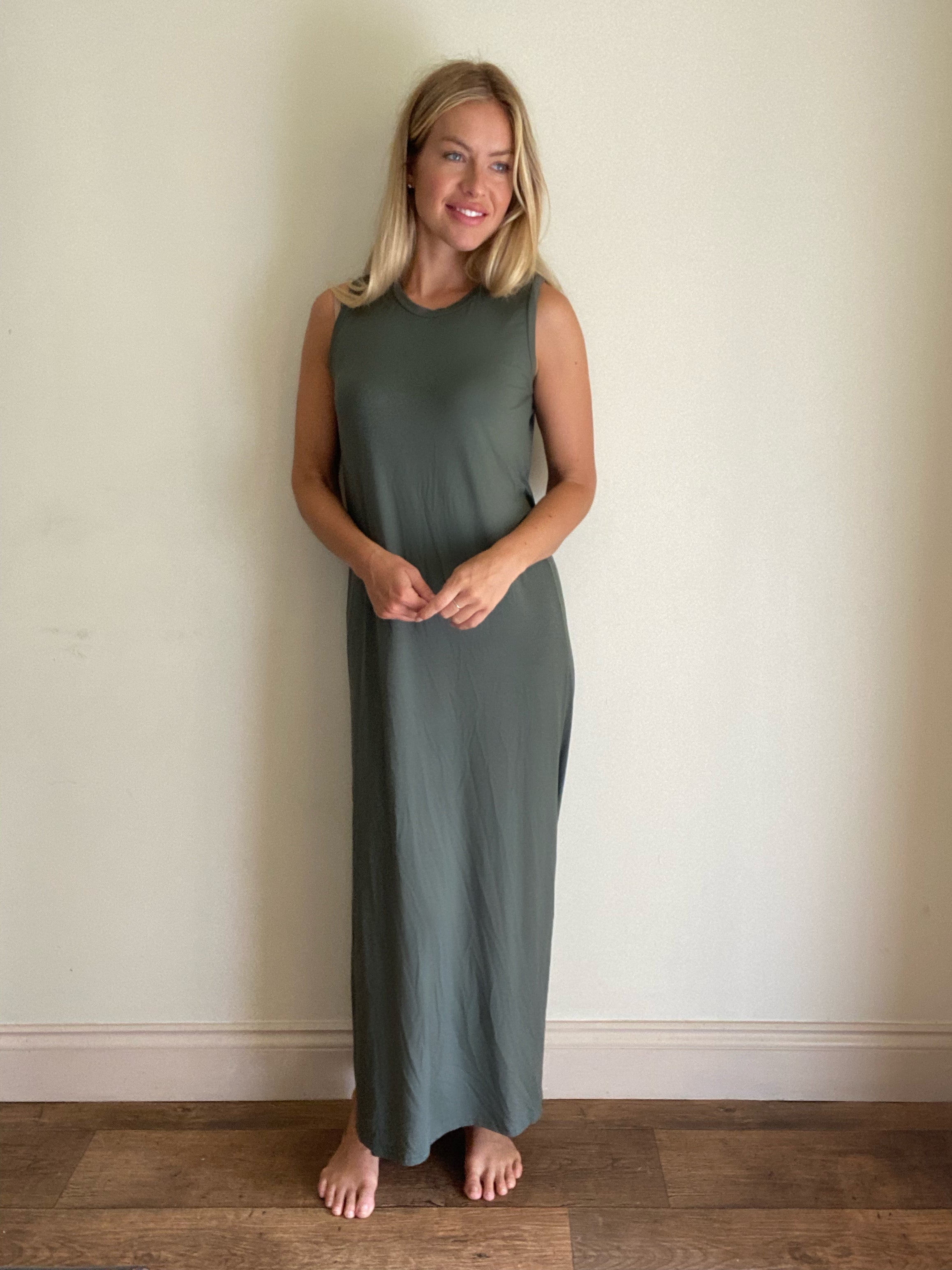 Suzy D Davina Maxi Dress With Side Splits