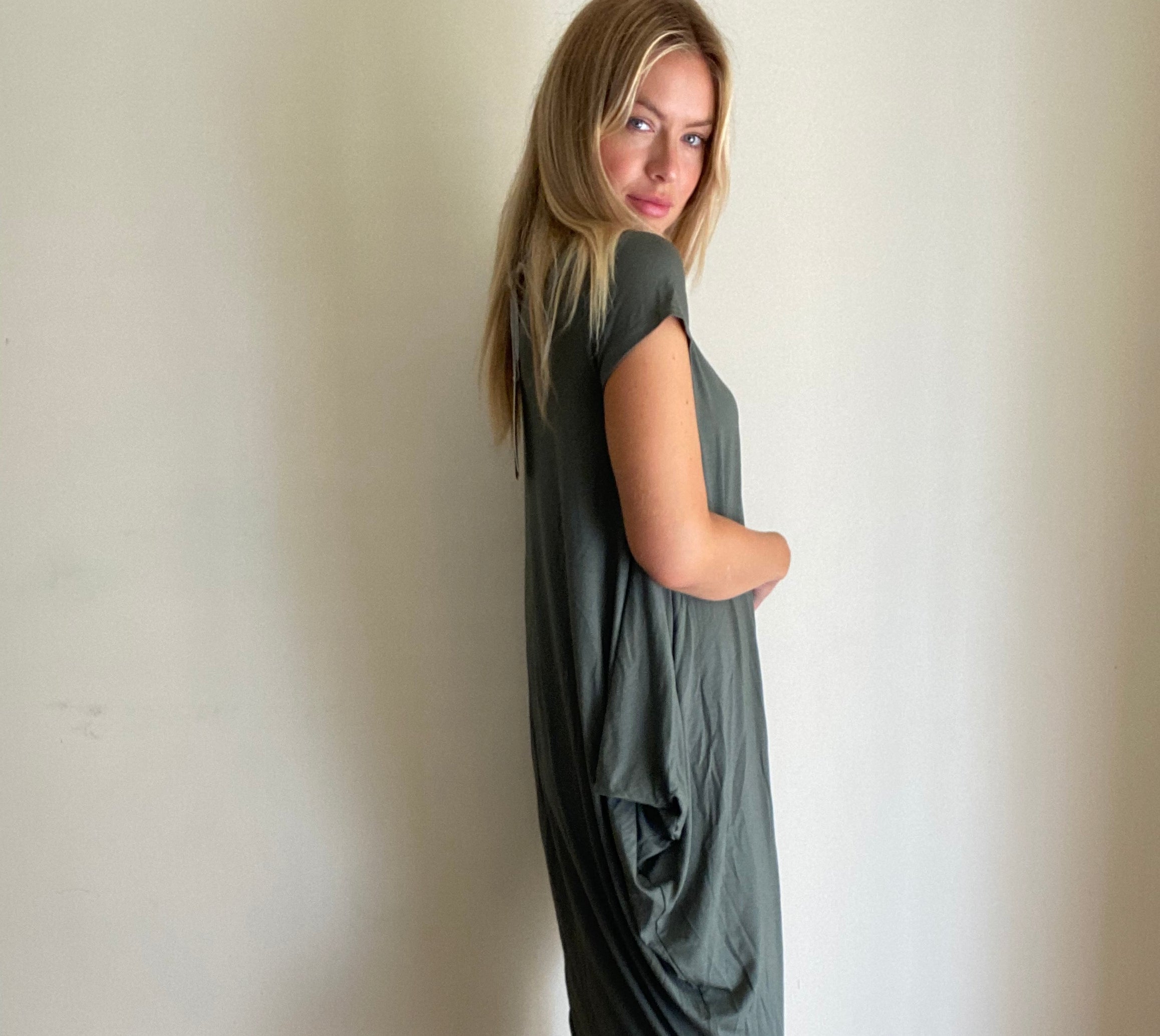 Suzy D Deb Dress Olive