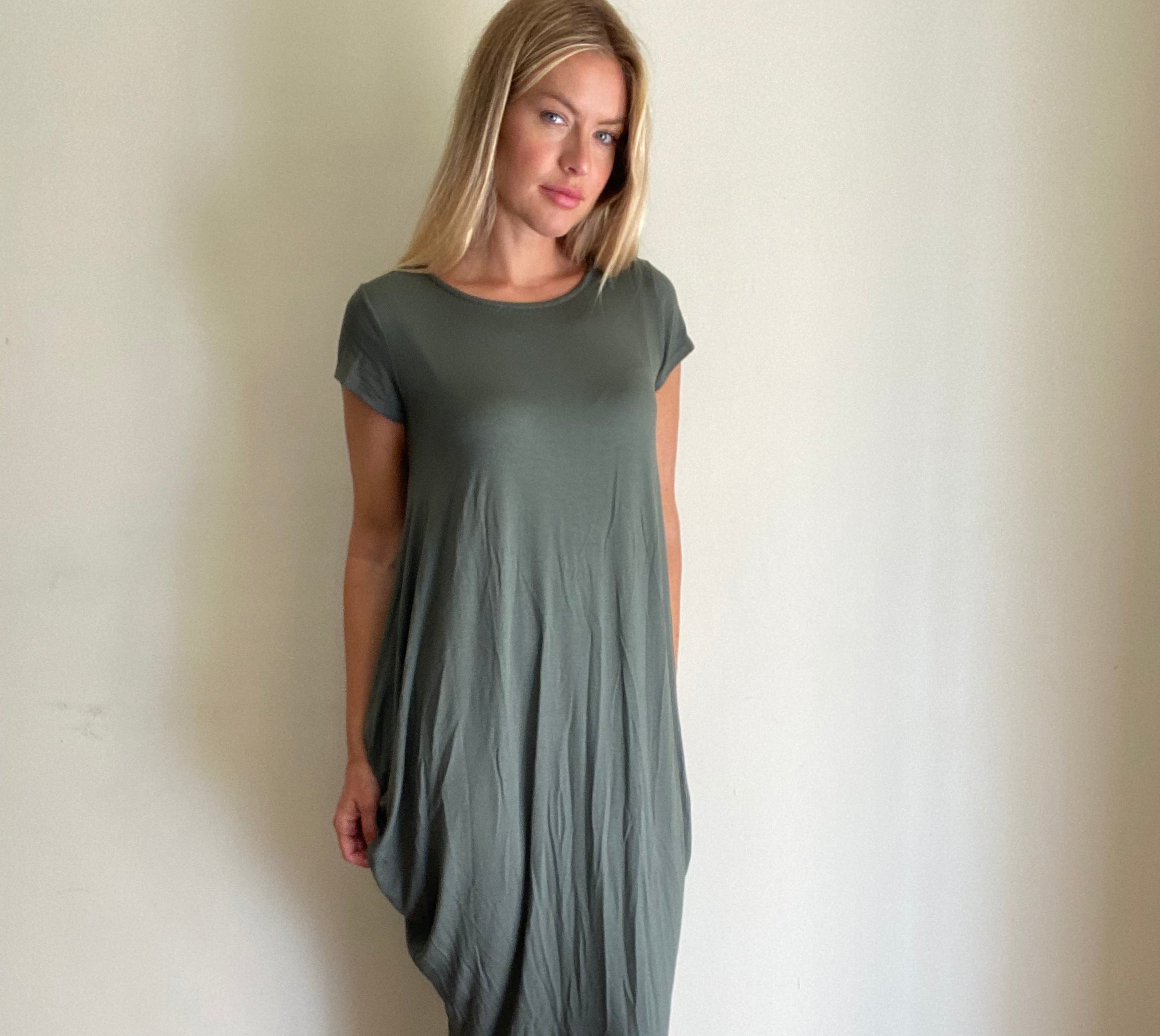 Suzy D Deb Winged Midi Dress