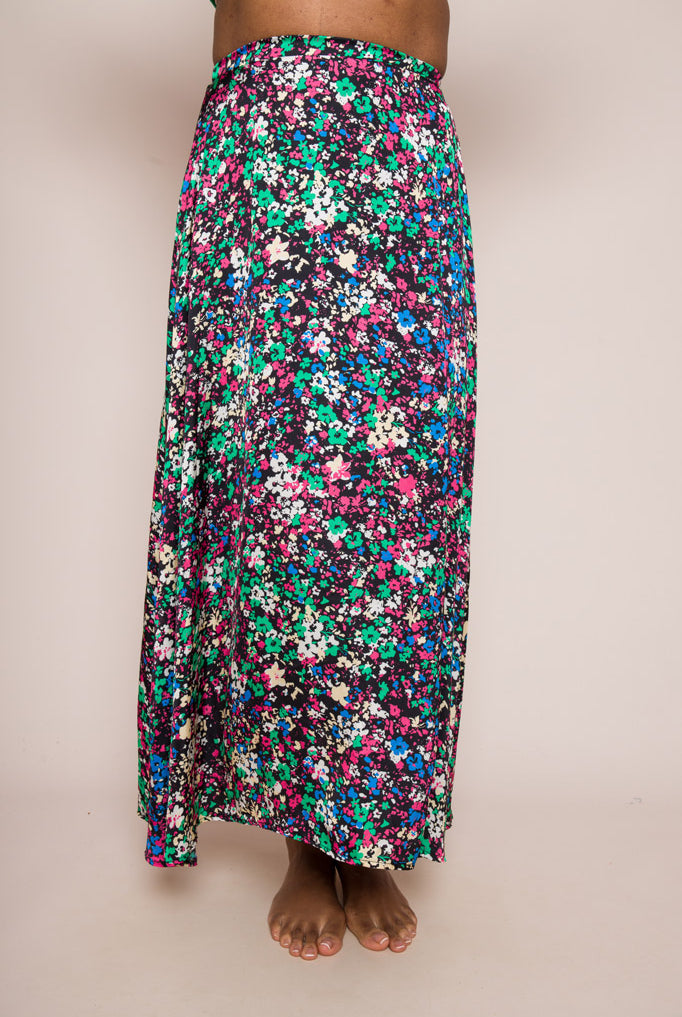 FLOWER PRINT SKIRT GISSEL SUZY D LONDON