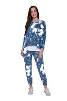 Jacinda Tie Dye Dipped Hem Sweater - Suzy D London