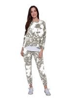 Jacinda Tie Dye Dipped Hem Sweater - Suzy D London