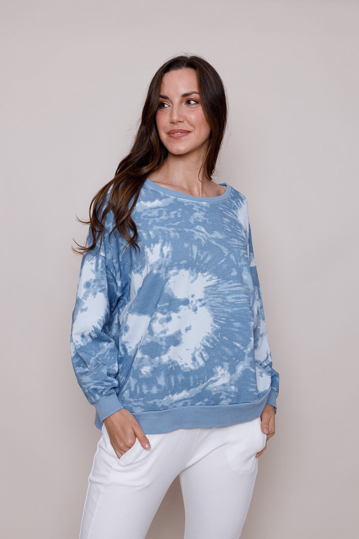 Suzy D Jarvis Tie Dye Oversize Sweatshirt