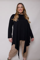 Oversize Suzy d Hi Lo Top
