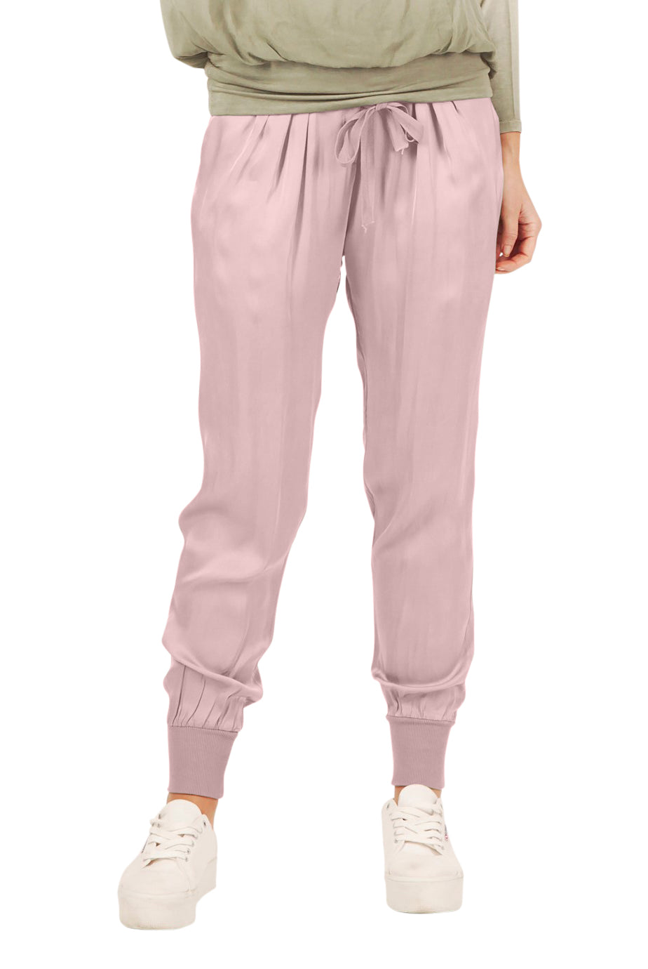 Kyra Silky Harems With Ribbed Cuff - Suzy D London