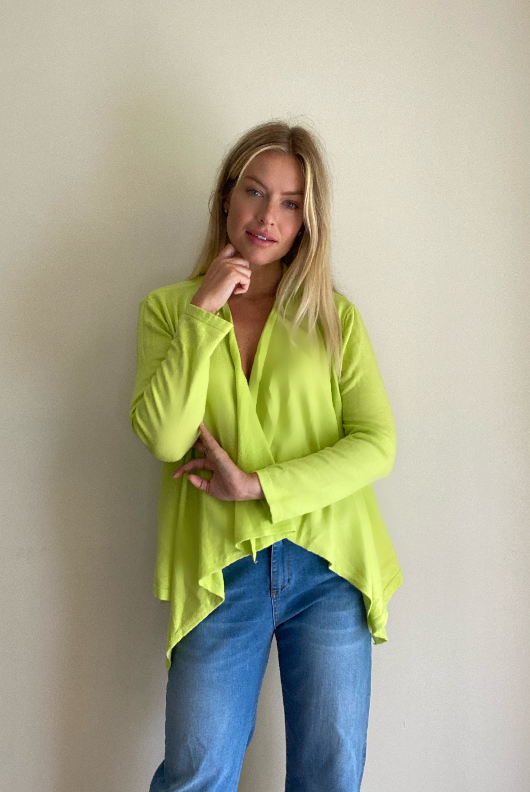 Suzy D Lilian Waterfall Cardigan