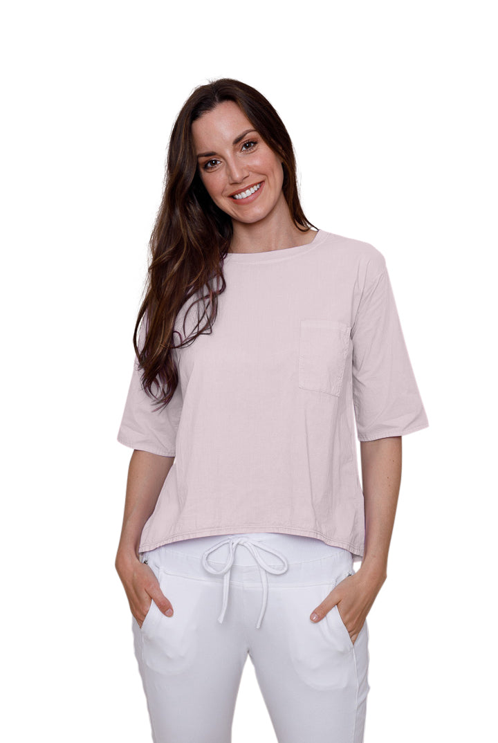 Suzy D Wells  Pocket Top Soft Pink