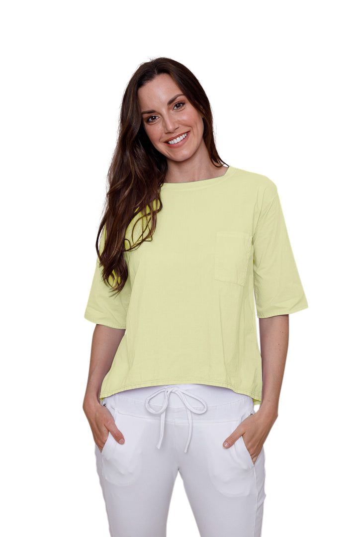 Wells Jersey Back Top With Pocket - Suzy D London
